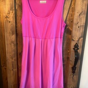 Columbia Bright Pink Sun Protection Top